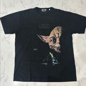 Kith Black Star Wars Yoda Tee